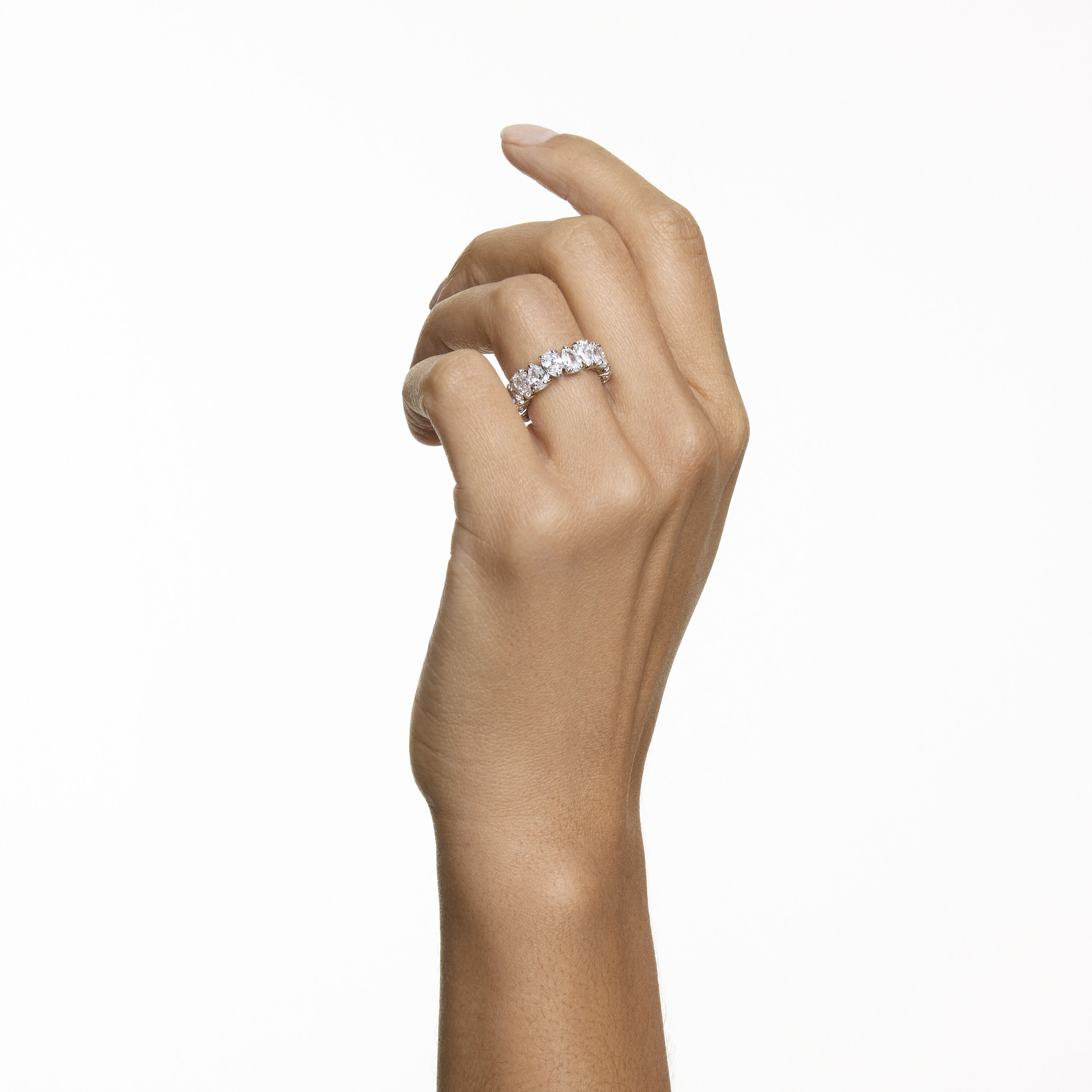 Swarovski rhodium ring cheap