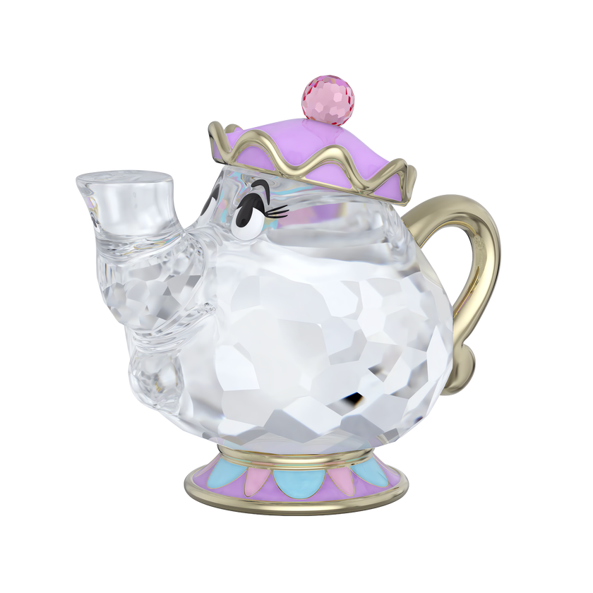 swarovski مجسم شخصية mrs  potts من مجموعة beauty and the beast