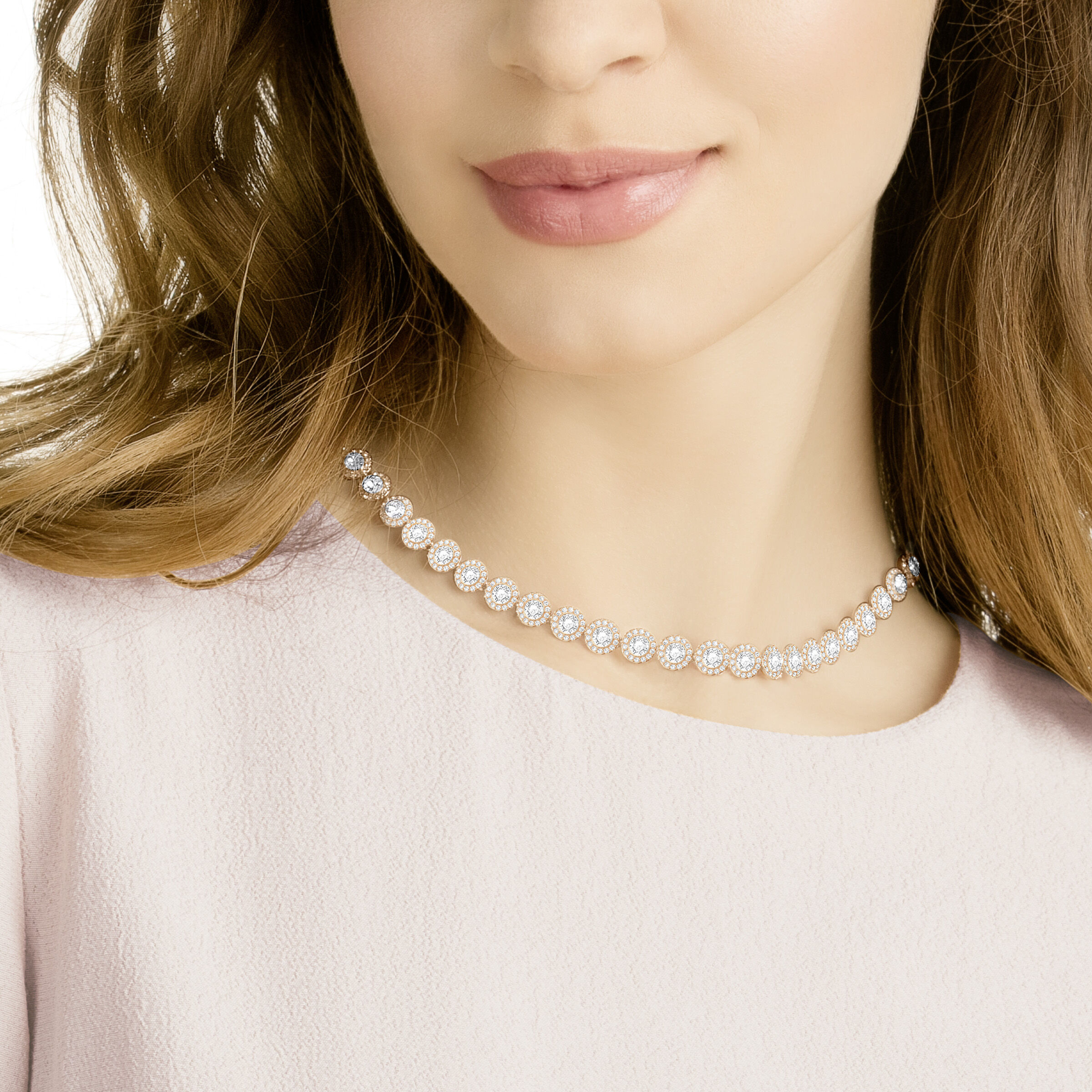 Buy Swarovski Angelic Necklace, White 