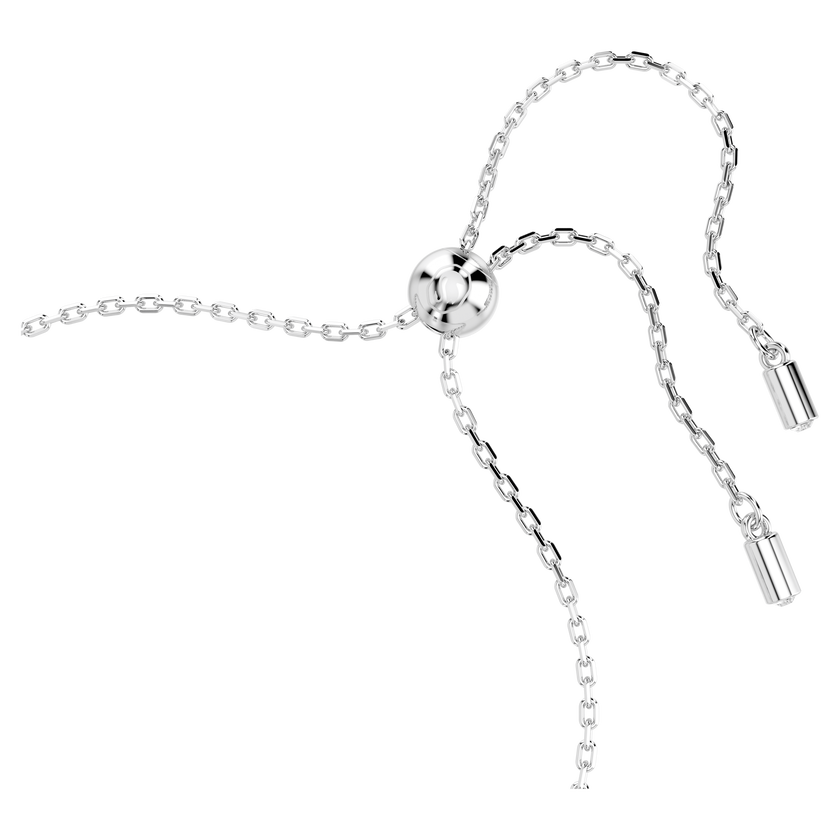 swarovski سوار birthstone، قطع مربع، february، لون أرجواني، طلاء روديوم