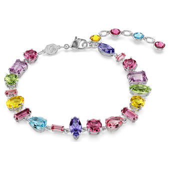 swarovski سوار gema، قطع متنوع، ألوان متعددة، طلاء روديوم