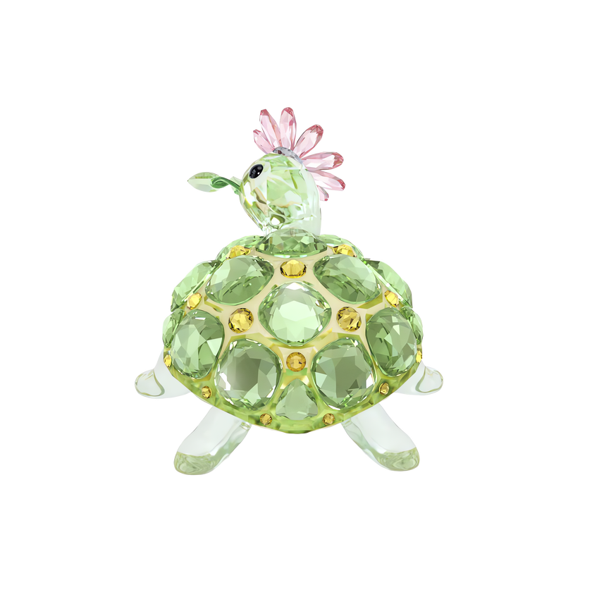 swarovski idyllia tortoise and daisy