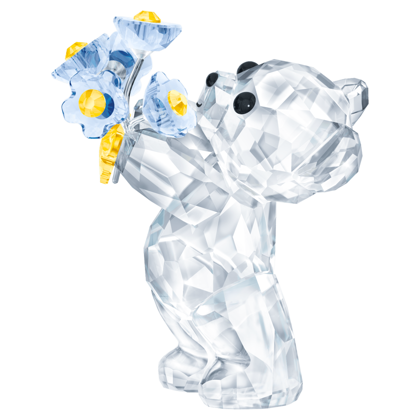 swarovski kris bear   forget me not