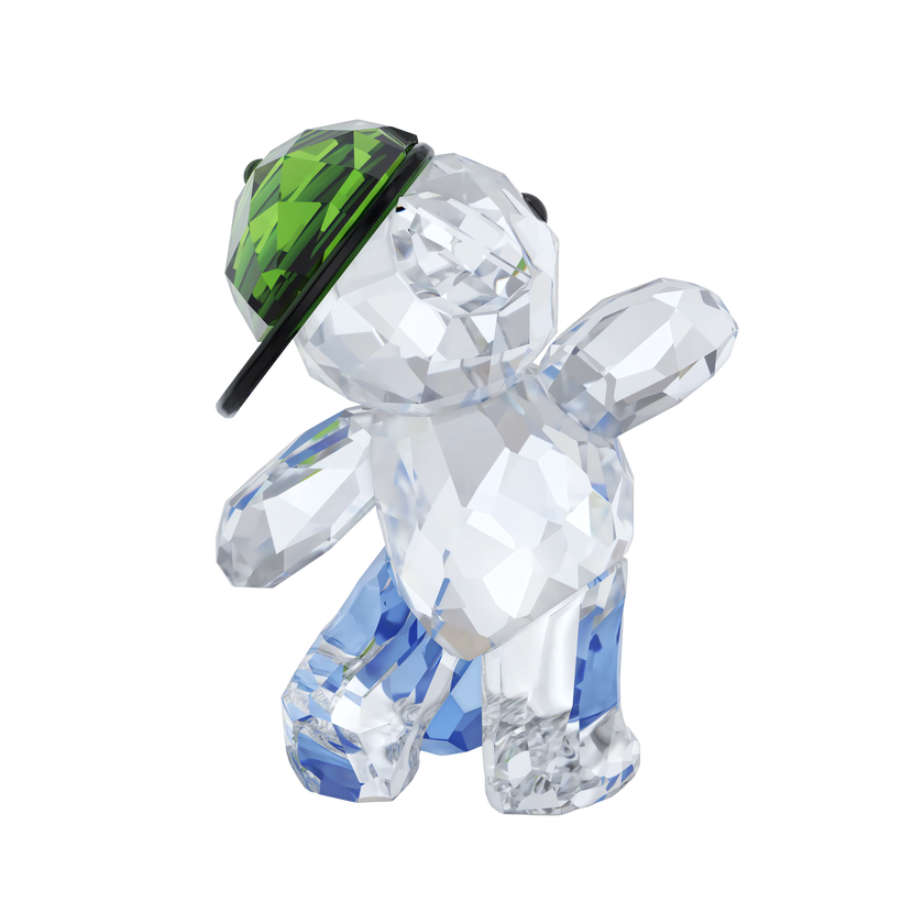 swarovski مجسم goal scorer bear من مجموعة kris bear