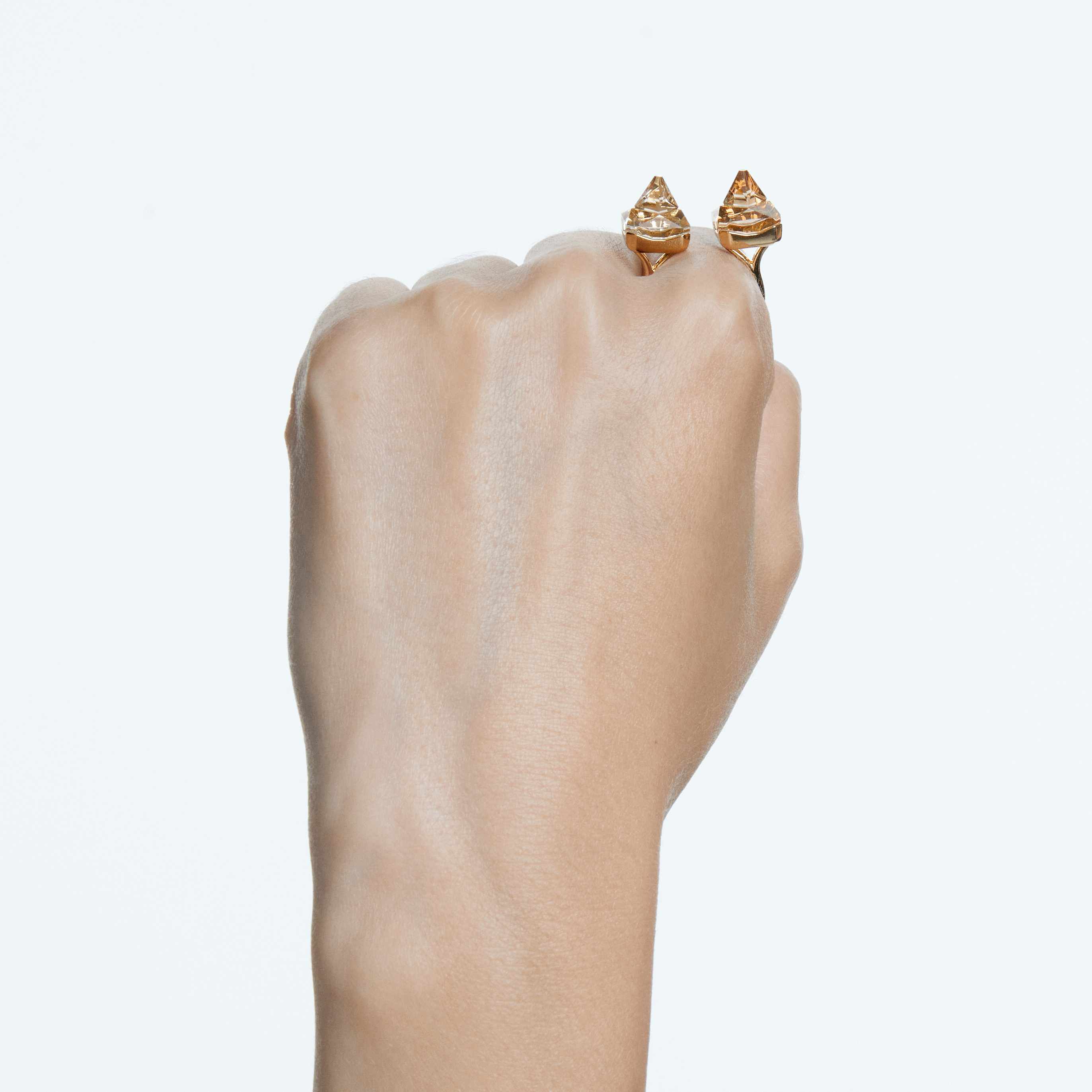Buy Swarovski Chroma ring, Pyramid cut crystals