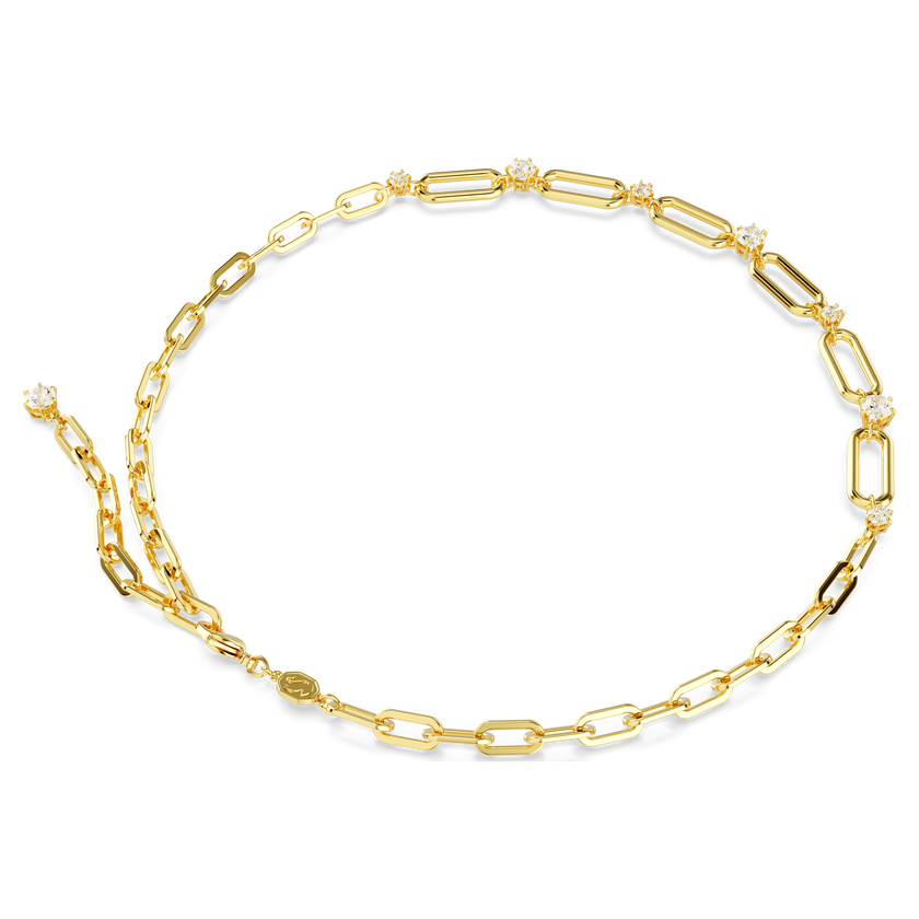 swarovski constella necklace  white  gold tone plated