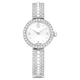 swarovski silver tone
