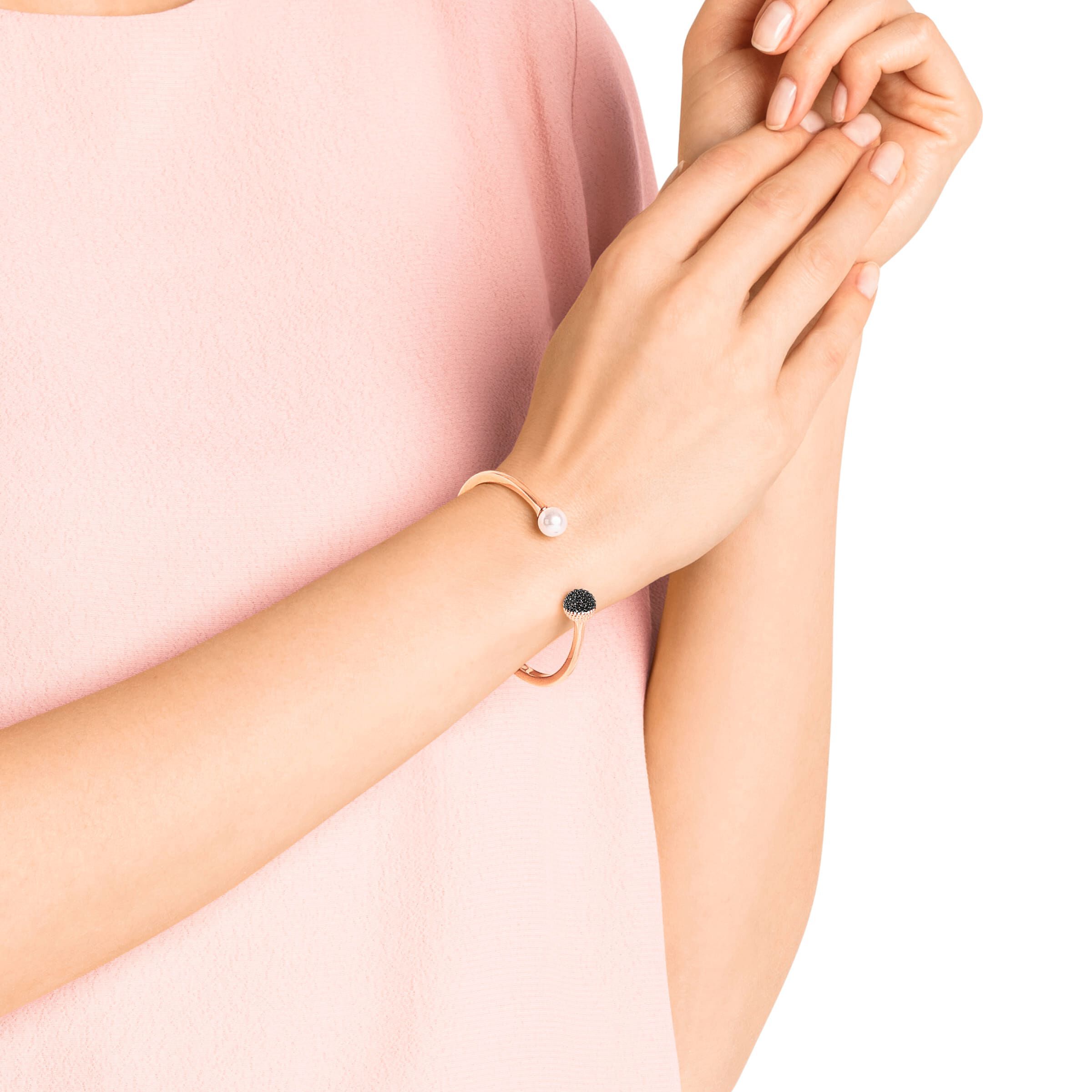 Buy Swarovski Lollypop Bangle Multi colored Rose gold tone plated