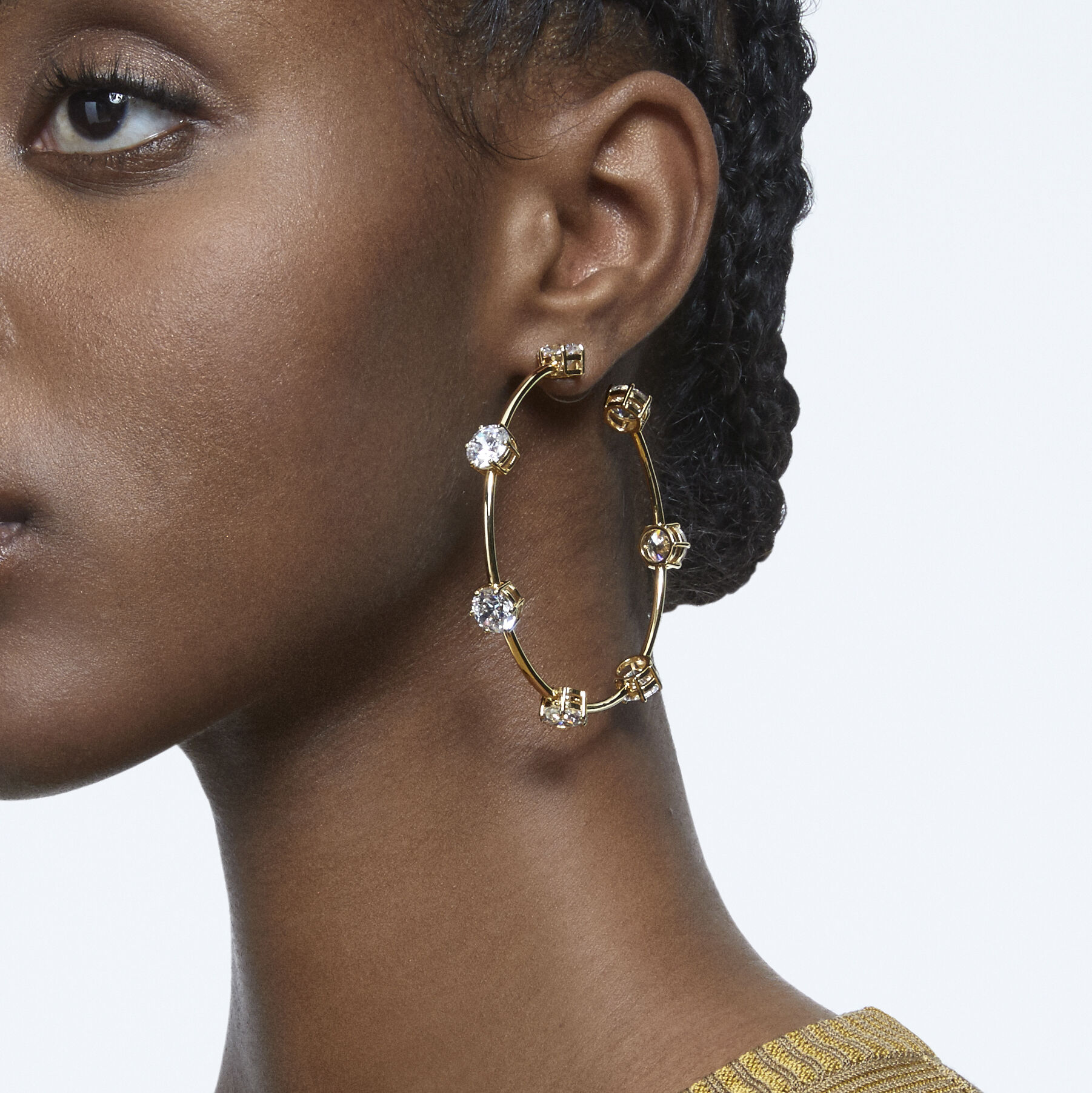 Women's earrings best sale white gold
