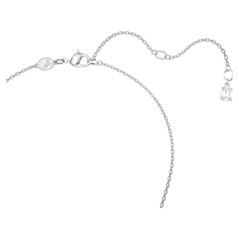 swarovski mesmera set  mixed cuts  white  rhodium plated