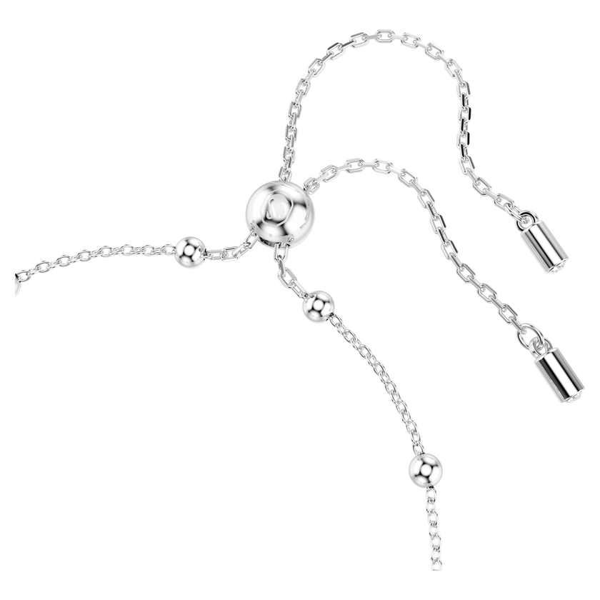 swarovski سوار una angelic، قطع مُستدير، لون أبيض، طلاء روديوم
