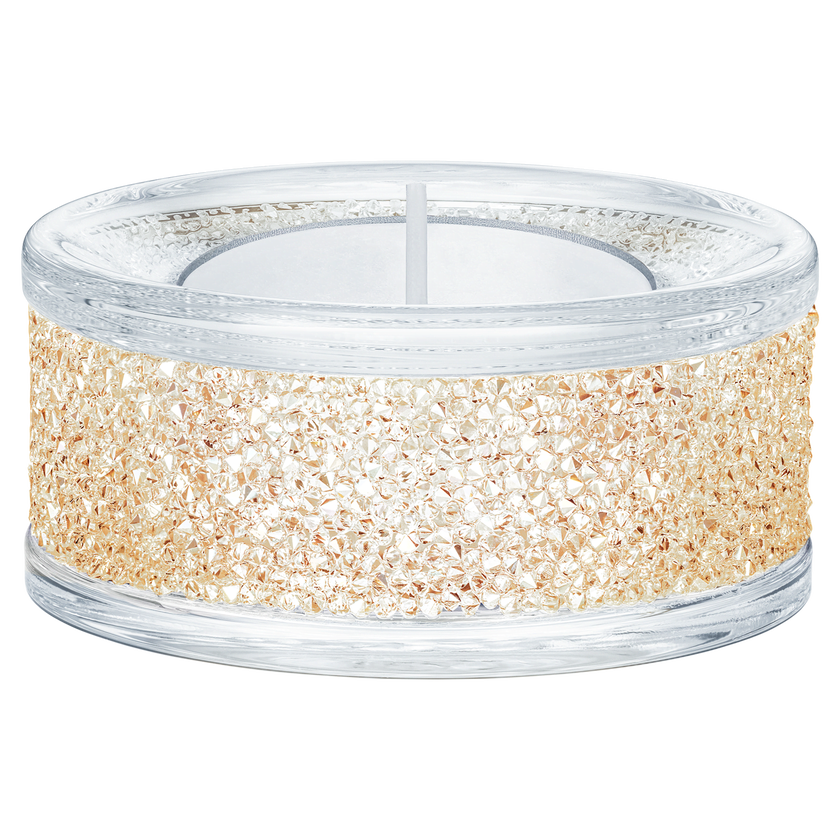 swarovski حامل ضوء shimmer، لون ذهبي