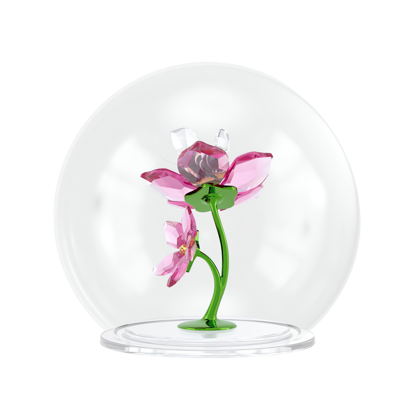 swarovski idyllia glass ball bee and flowers
