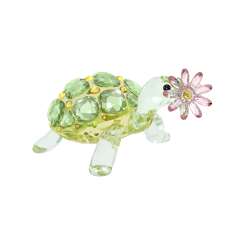 swarovski idyllia tortoise and daisy