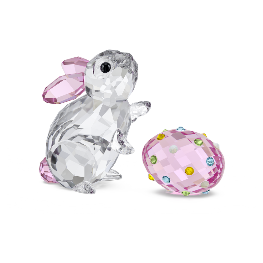 swarovski idyllia rabbit and egg