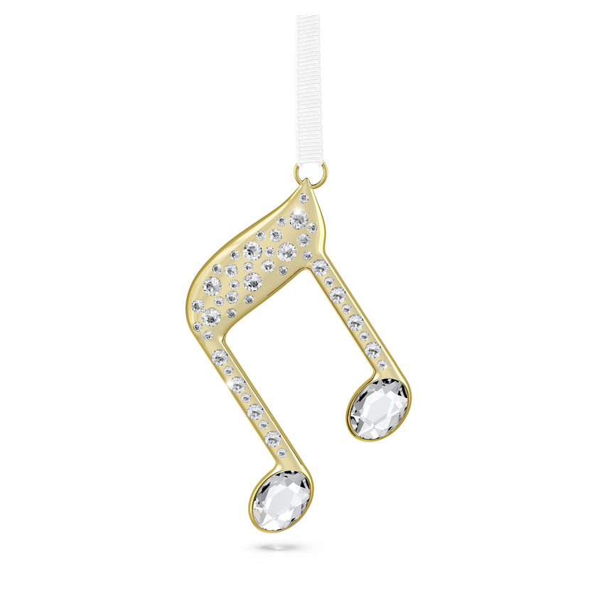 swarovski قطعة زينة holiday magic على شكل نغمة موسيقية مزدوجة