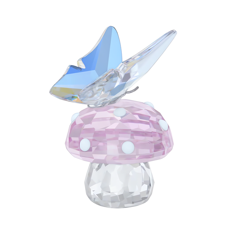 ariana grande x swarovski mushroom and butterfly