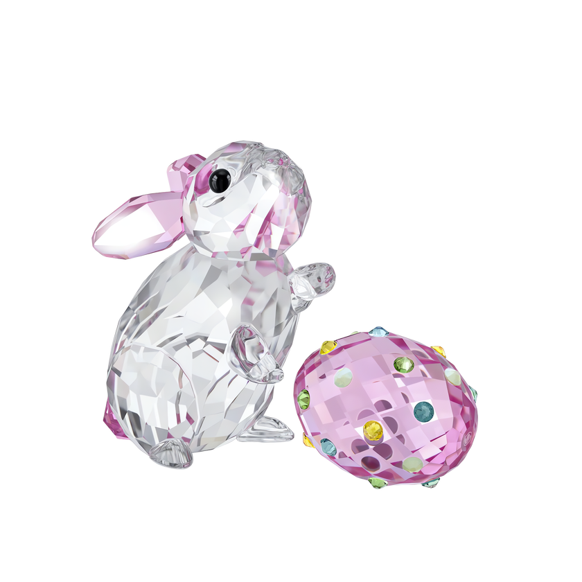 swarovski idyllia rabbit and egg