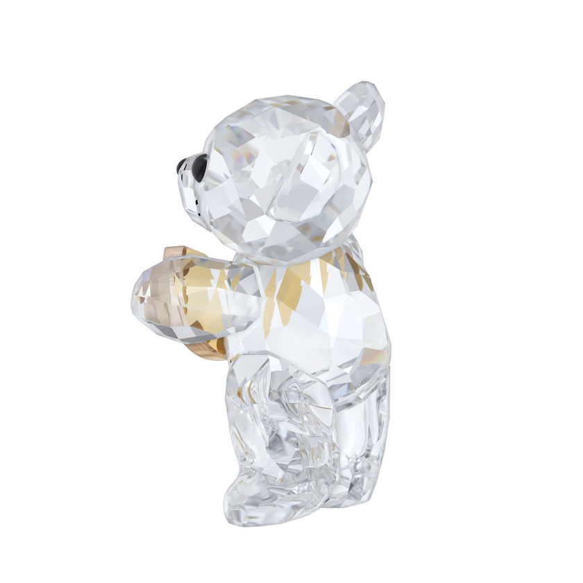 swarovski مجسم lucky horseshoe من مجموعة kris bear