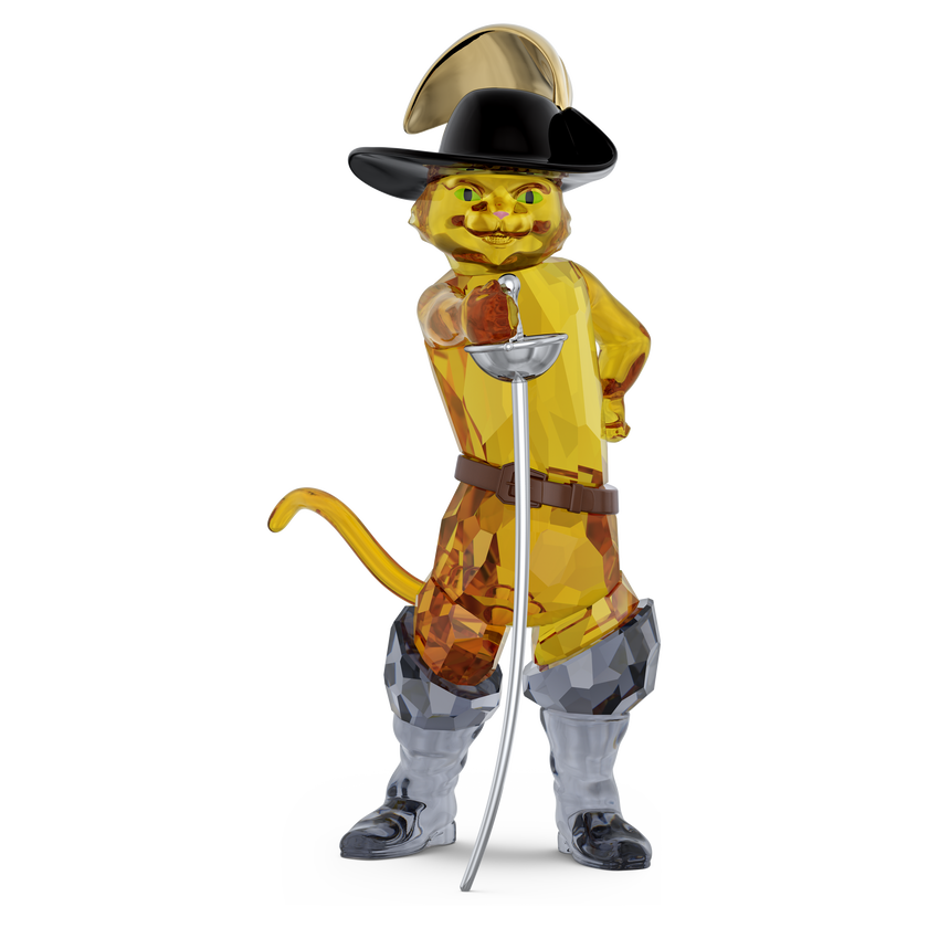 swarovski مجسم شخصية puss in boots من مجموعة shrek