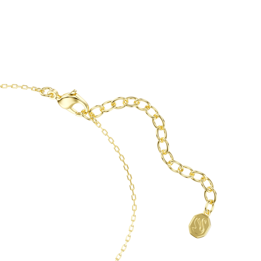 swarovski سوار only، قطع مُستدير، لون أرجواني، لمسة نهائية من الذهب عيار 18 قيراط