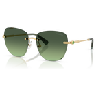 swarovski sunglasses  square shape  sk7043  green