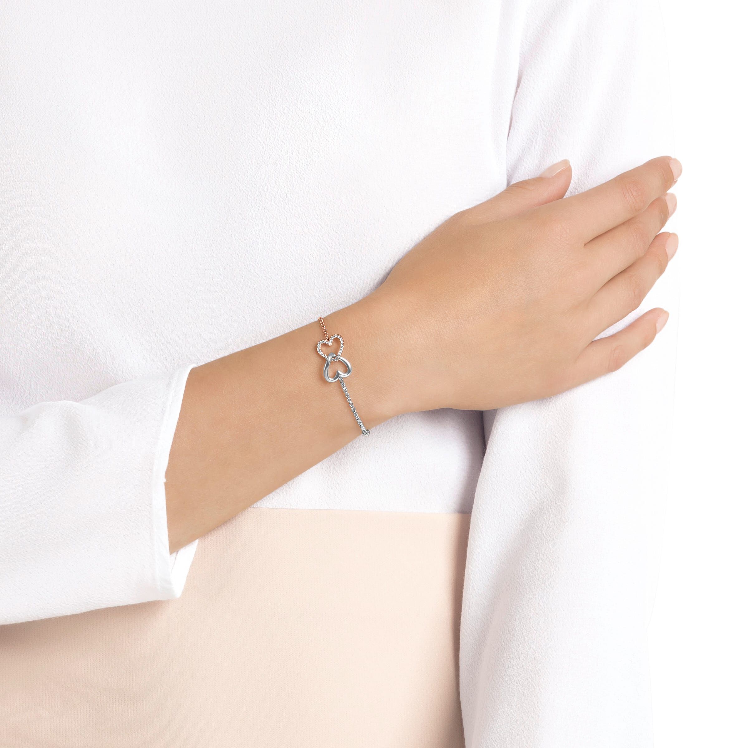 the swarovski remix collection forever  white  mixed plating