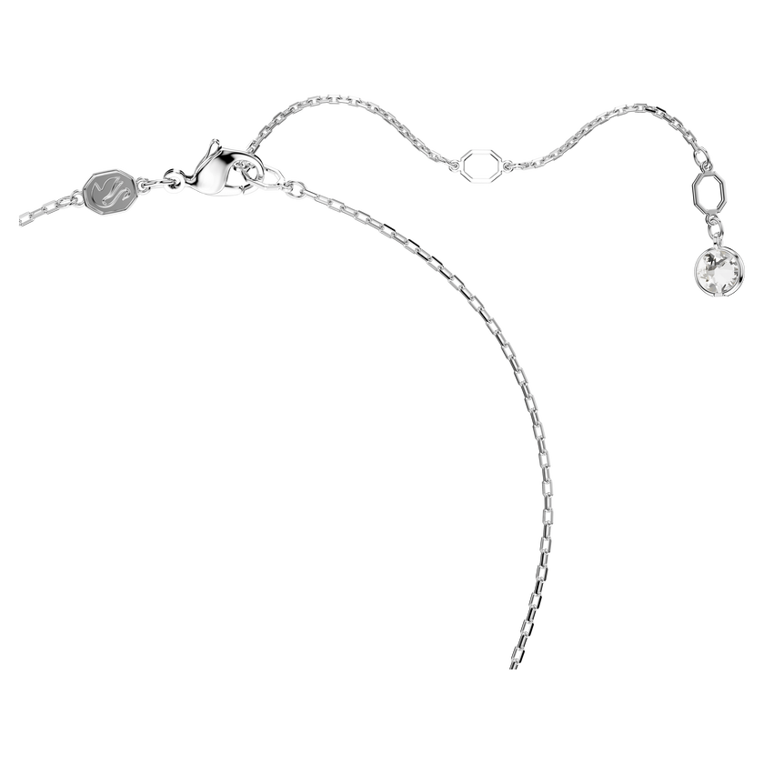 swarovski طقم idyllia، قطع متنوع، على شكل زهرة، لون أزرق، طلاء روديوم