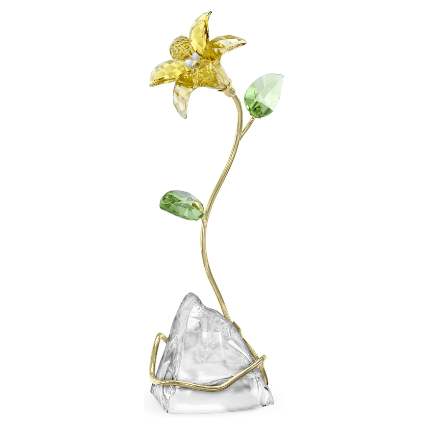 swarovski قطعة زينة على شكل زهرة الزنبق من مجموعة florere