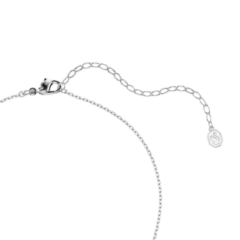 ariana grande x swarovski pendant  mixed cuts  dragonfly  multicolored  rhodium plated