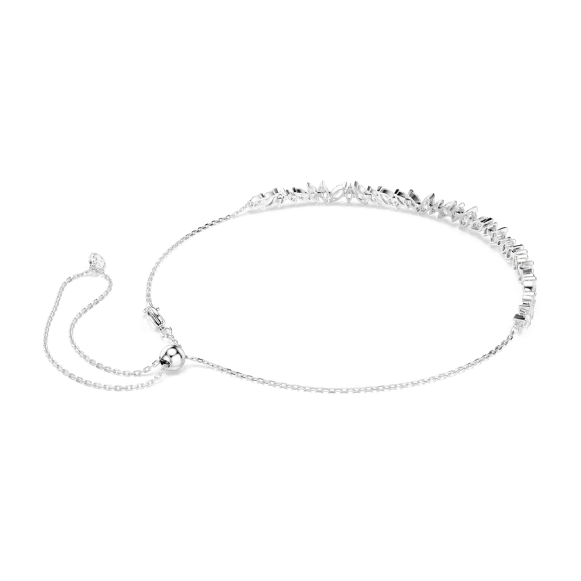 swarovski mesmera choker  marquise cut  white  rhodium plated