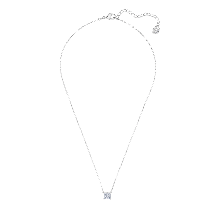 Buy Swarovski Attract Necklace, White, Rhodium plated | 5510696