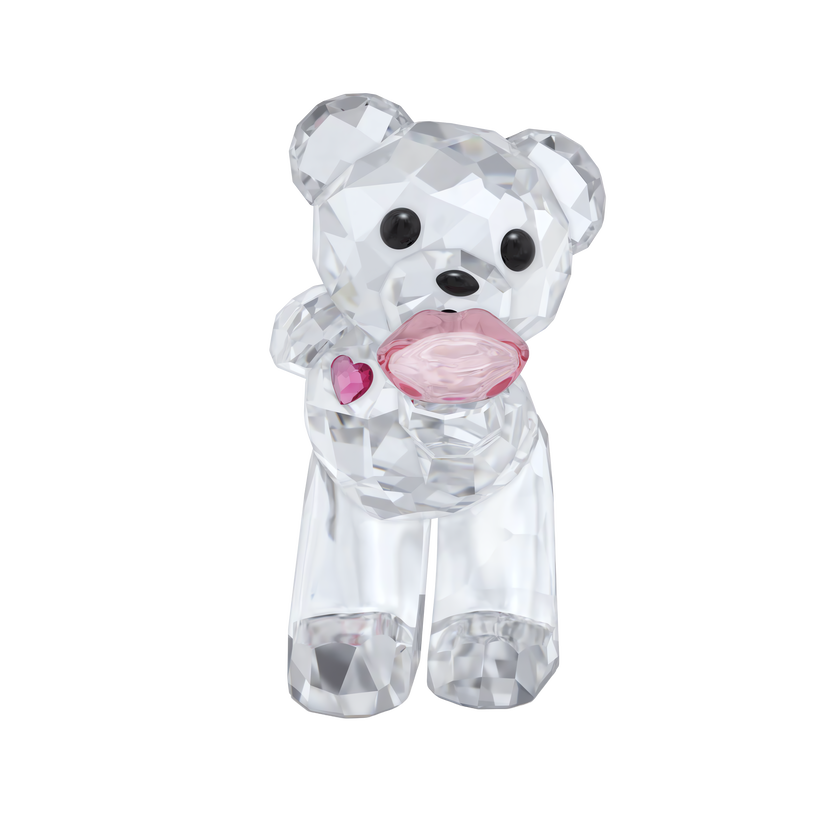 swarovski kris bear a kiss full of love