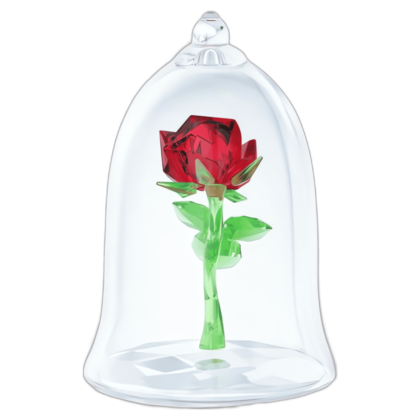 swarovski enchanted rose
