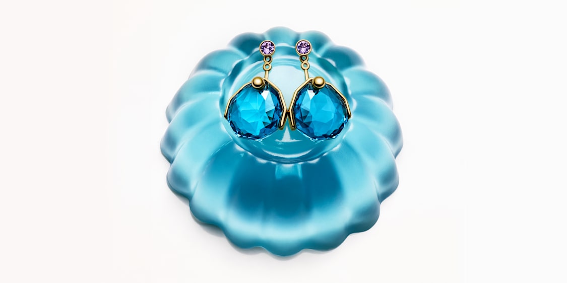 swarovski crystal earrings